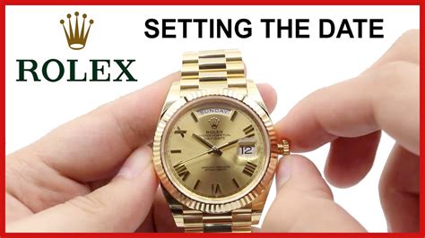 rolex datejust not working|Rolex watch change time.